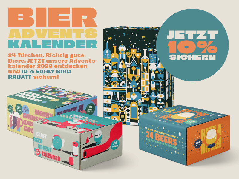 Adventskalender, Bier, Box-Set, 24 Biere, Craft-Bier