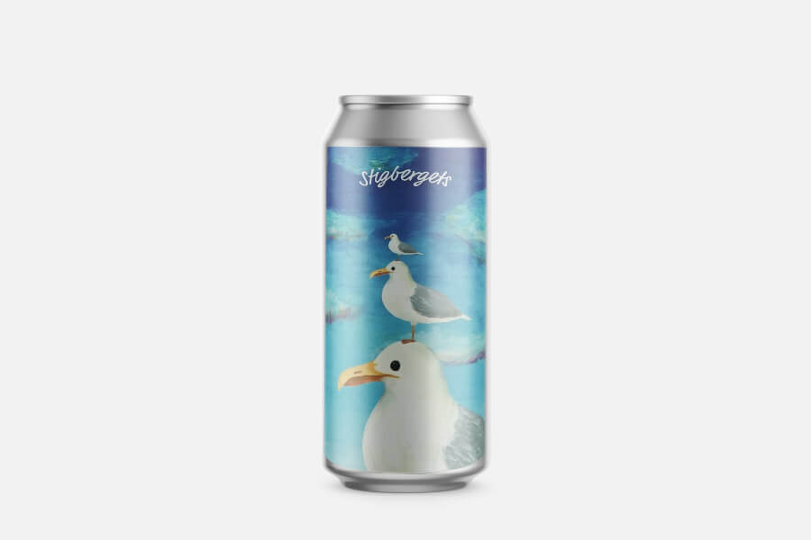 Bierdose Stigbergets Trippelmas New England IPA Möwe 0,44l