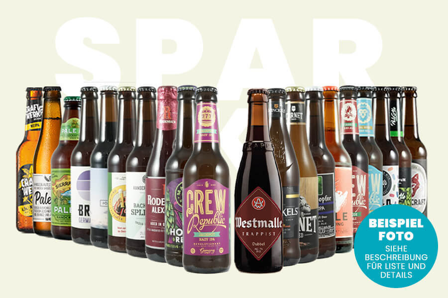 Großes Craft Bier Sparpaket 16 Biere