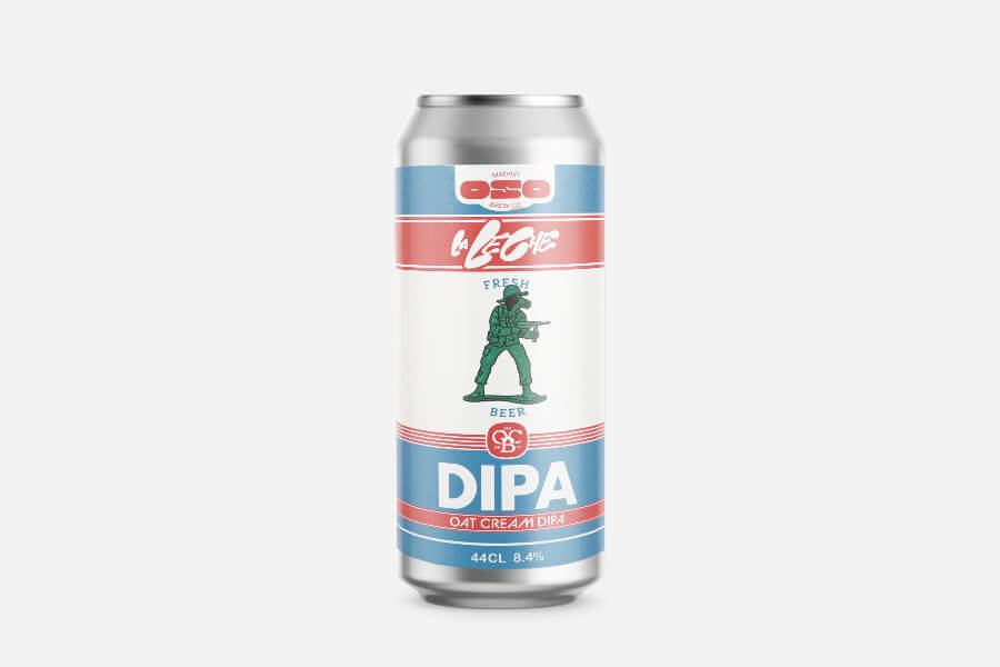 Oso - La Leche DIPA: Nectaron, Krush, Citra, Mosaic, Sabro