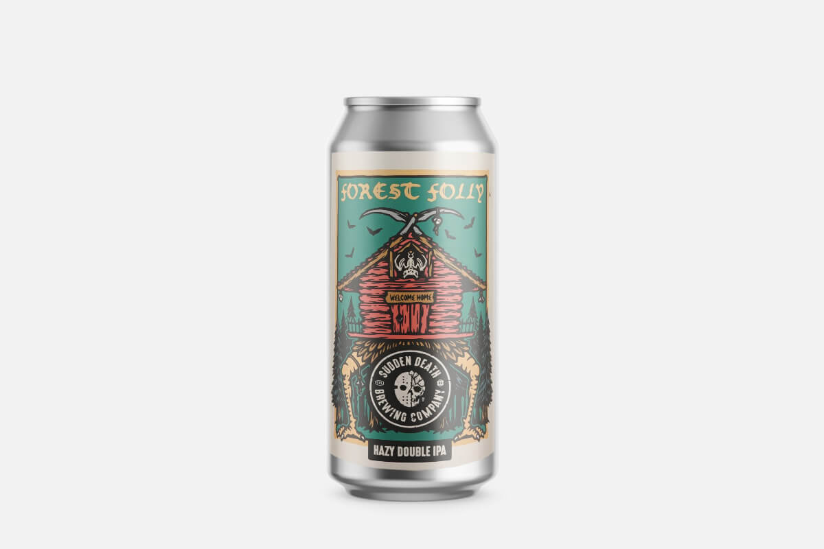 IPA, Hazy, Double, Bier, Dosen, bier, dose, etikett, hazzy double ipa, waldfolle, IPA, Dosenbier, Kunstband, Häuschenmotiv, Lager Stil, bier, dose, neblig, double ipa, etikettengrafik, IPA, Hazy, Double, Ale, Dosen, bierdose, hazy, ipa, etikett, holzhaus