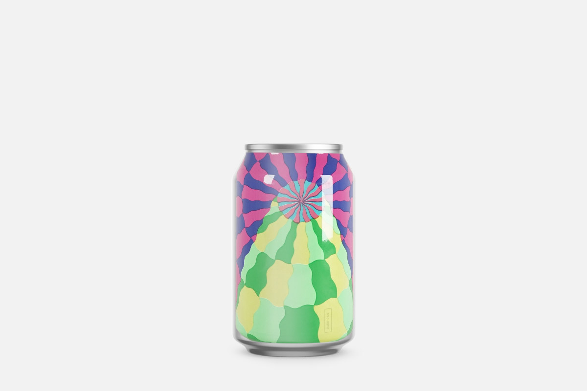 Kunststoffdose, Dosenstandard, Gemusterte Oberfläche, Regenbogenfarben, Aluminiumdose, Aluminiumdose, Dosen, Pop-Art Muster, Bunte Farben, Trinkbehälter, Aluminiumdose, Bierdose, Dosenprodukt, Kunstfarben, Streifenmuster, Can, I, not, see, image