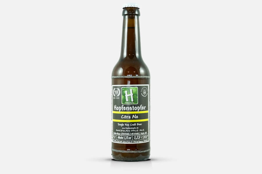 Bierflasche Hopfenstopfer Citra Pale Ale 0,33l