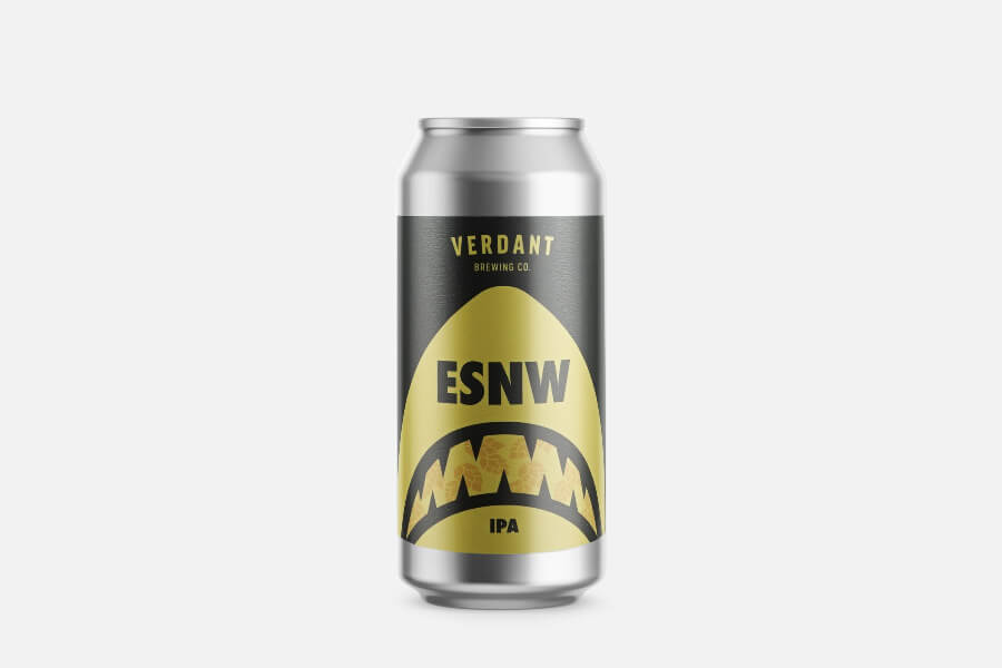Bierdose Verdant Even Sharks Need Water New England IPA Hai 0,44l