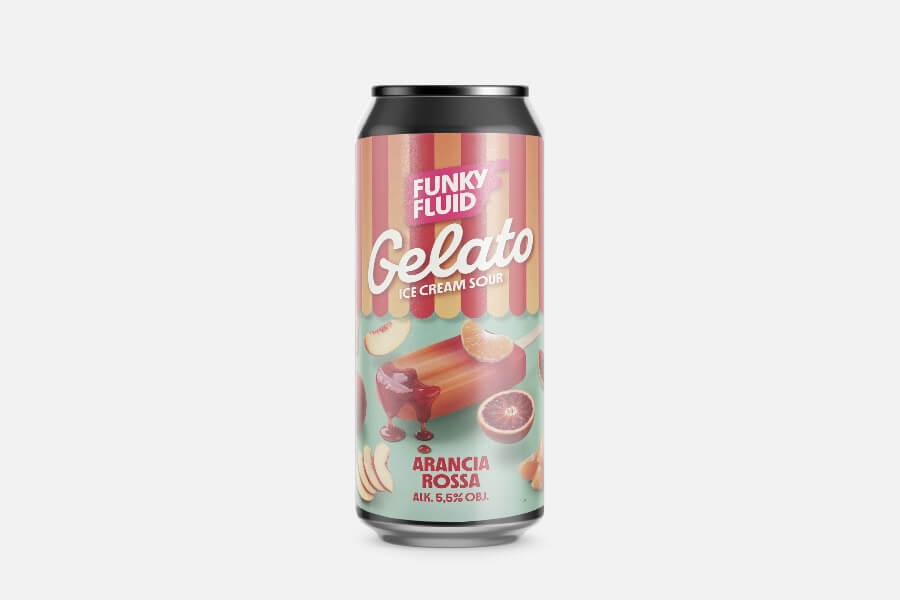 Funky Fluid - Gelato: Arancia Rossa