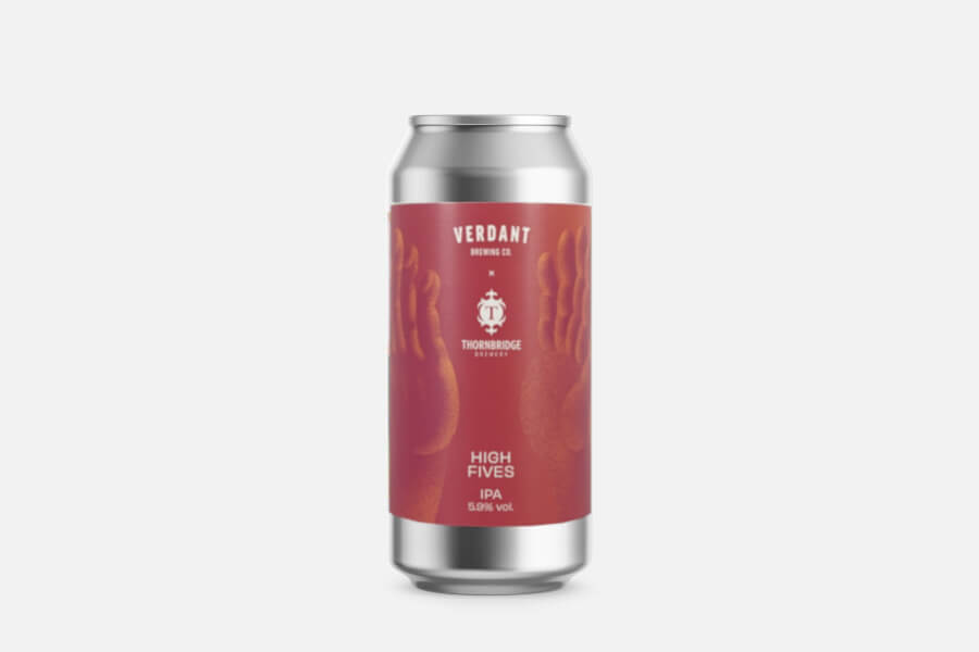 can, bier, IPA, dose, roter etikett, IPA, Bierdosen, Etiketten, High Fives, Verdant Brewing, Hund, Bierdose, IPA, Verband, High Fives, Bierdose, IPA, High Fives, Redesign, Aluminiumdose, Aluminiumdose, Bierdose, IPA, High Fives, Etikett rot