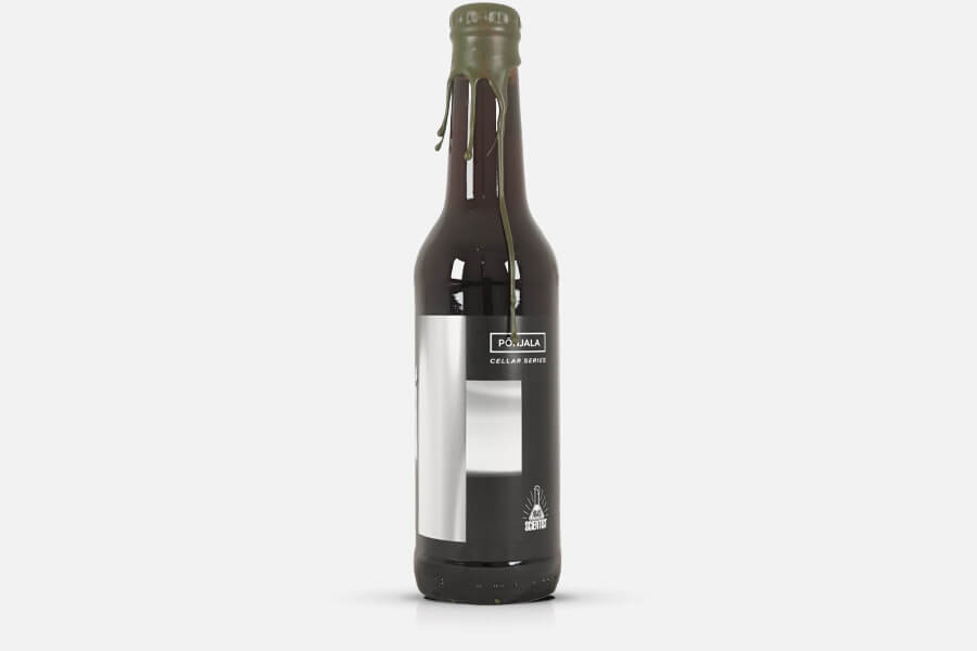 Bier, Flasche, Dunkles Bier, Etikett, HERM, Bierflasche, Glasflasche, Dunkle Flasche, Etikett, Bierspezialität, bier, flasche, dunkles bier, glasflasche, etikettenkunst, Bierflasche, Fassungsvermögen, dunkle Glasflasche, Etikett, Drip-Stop-Look