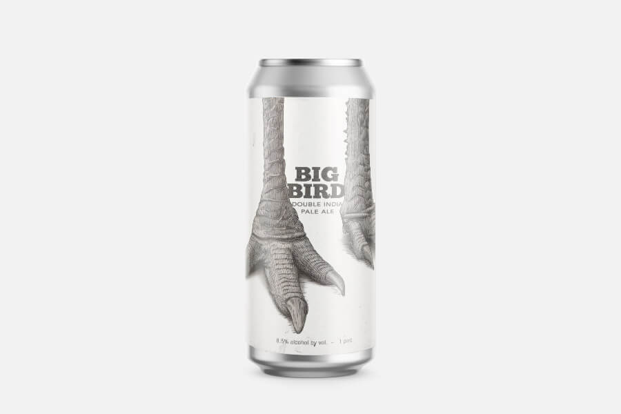 Kalziumdosen?, Bierdose?, Pale Ale, Double IPA, Kunststoffdosen?, Aluminiumdose, Pale Ale, Vogel-Design, Weiße Etikette, 8,5% alc./vol., Aluminiumdose, Biercan, Weißes Design, Gevierter Druck, Pale Ale, dosenlage, bier, dosen, pale ale, kunst?
