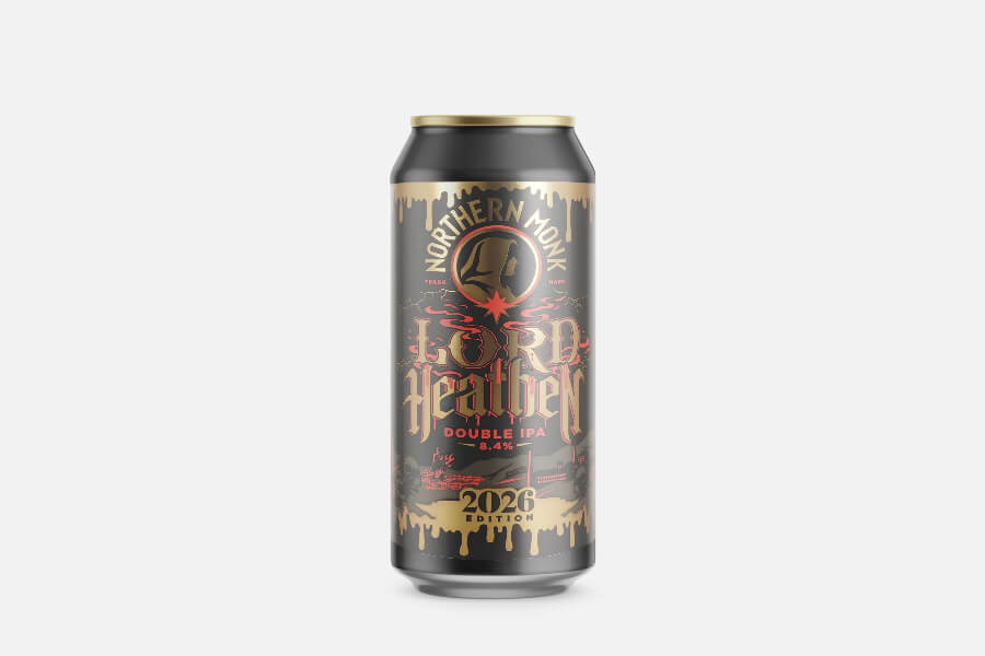 can, bier, double IPA, Lord Heaven, 2026 edition, IPA, Double IPA, Dosenbier, Alkoholisches Getränk, 24 oz Dose, getränk, bier, dose, dunkel, etikett, beer can, doppel-IPA, 2026-Edition, Lord Heaven, Northern Monk, bierdose, doppel ipa, lord he**?, can, 0