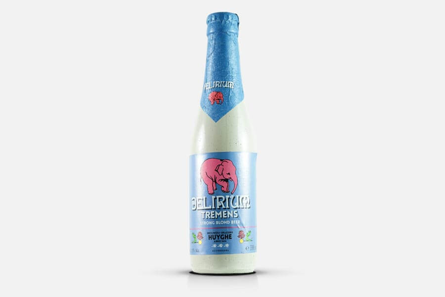 Bierflasche Huyghe Delirium Tremens Belgien Elefant 0,33l