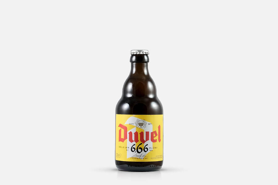 Bierflasche Duvel 666 Belgien 0,33l