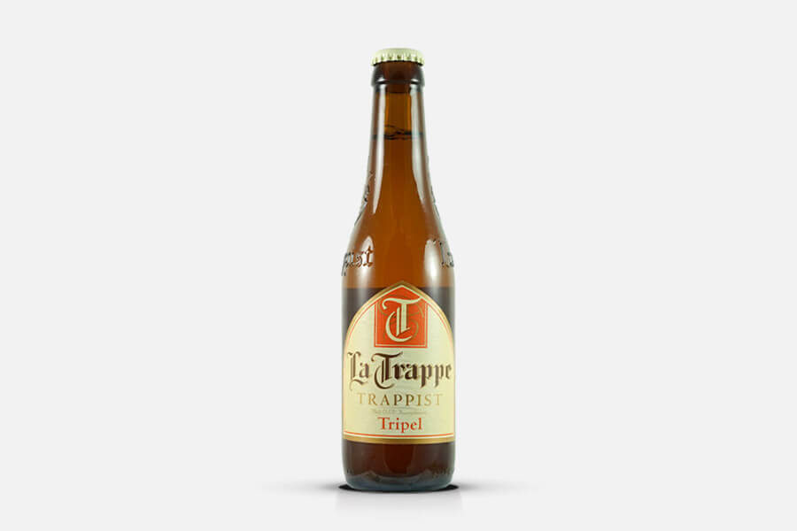 Bierflasche La Trappe Tripel Beglien 0,33l