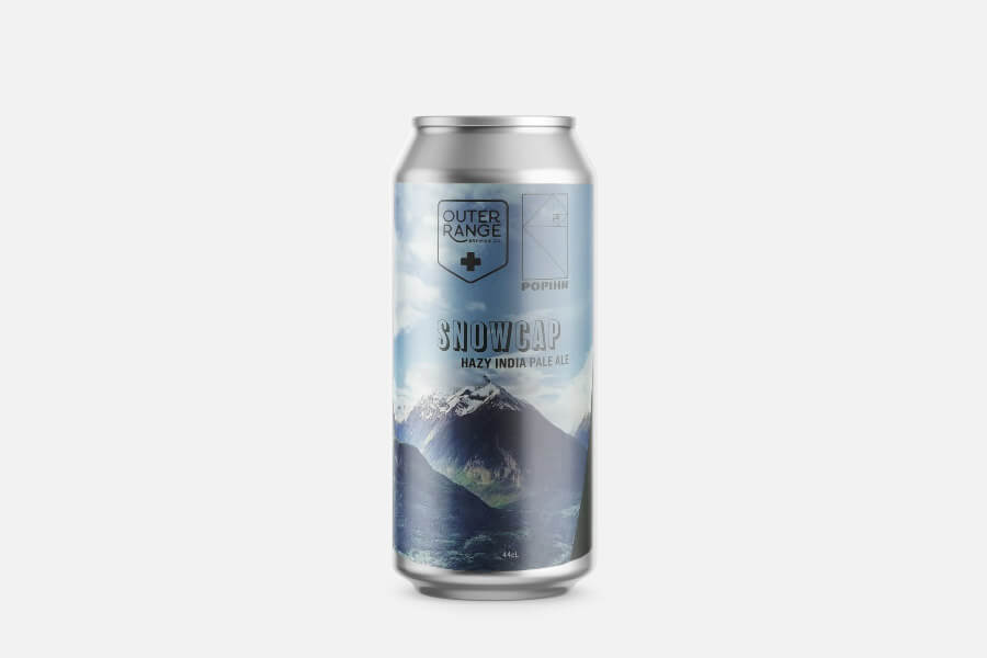 Bierdose Outer Range Snowcap New England IPA 0,44l