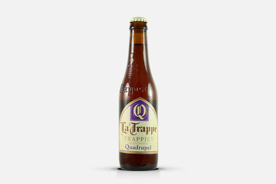 Bierflasche La Trappe Quadrupel Belgien 0,33l