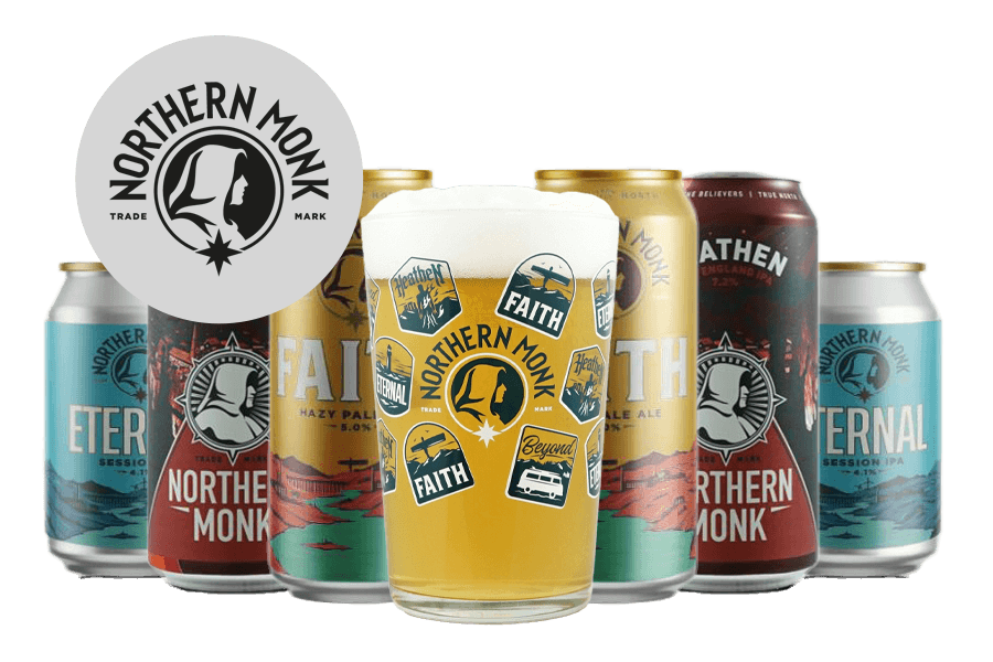 Northern Monk Bundle + Glas