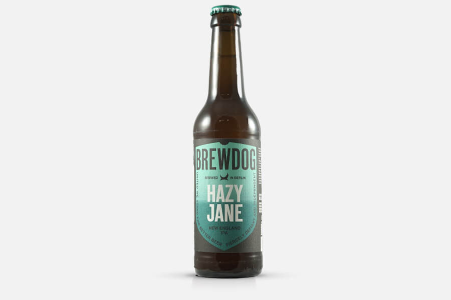 Bierflasche Brewdog Hazy Jane New England IPA 0,33l