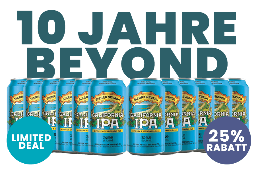 Geburtstagsaktion - Sierra Nevada 12x California IPA