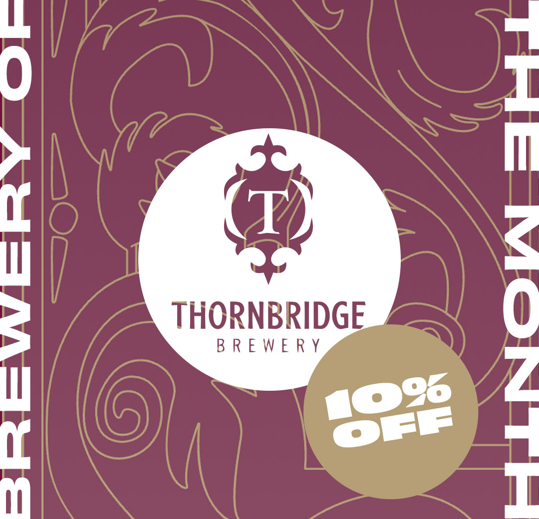 bier, dicke flasche, thornbridge, brauerei etikett, rabattaufkleber