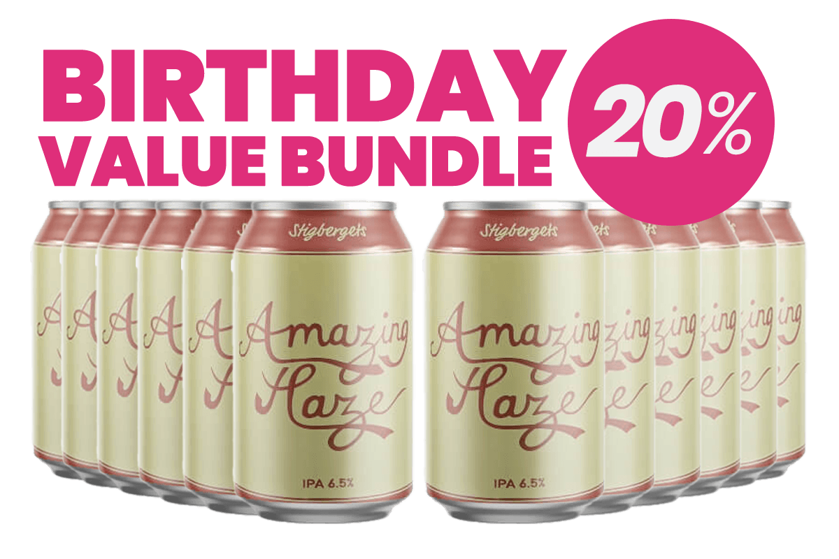 Beyond Beer Birthday - Stigbergets 12x Amazing Haze