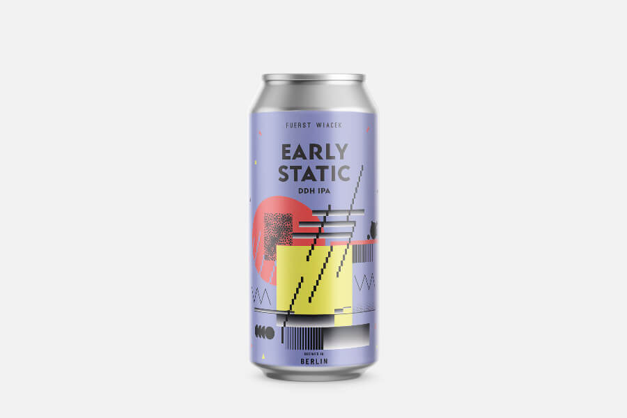 IPA, Dosenbier, Kunstsaures, Kunst-Design, Grafik-Labeling