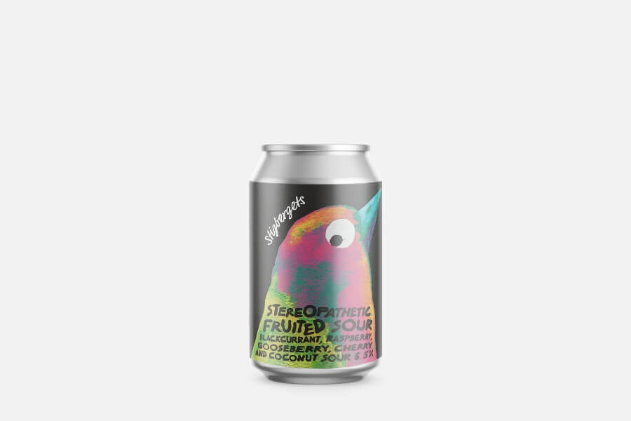Bierdose Stigbergets Stereopathetic Fruited Sour Vogel 0,33l