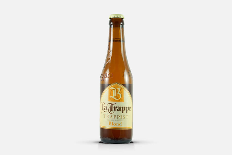 Bierflasche La Trappe Blond Belgien 0,33l