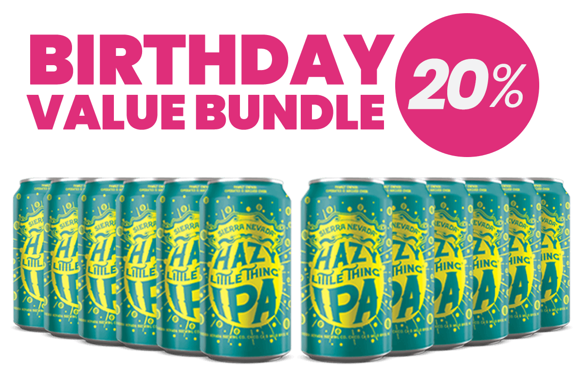 Beyond Beer Birthday - Sierra Nevada 12x Hazy Little Thing