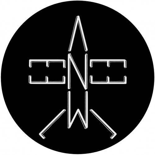 logo, emblem, symbol, monogram, schwarz
