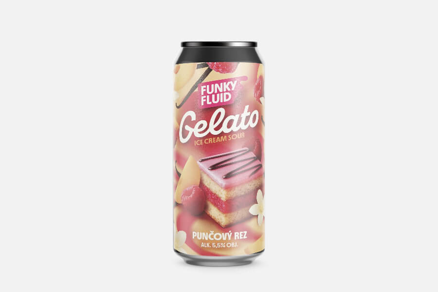 Funky Fluid - Gelato: Punčový Rez
