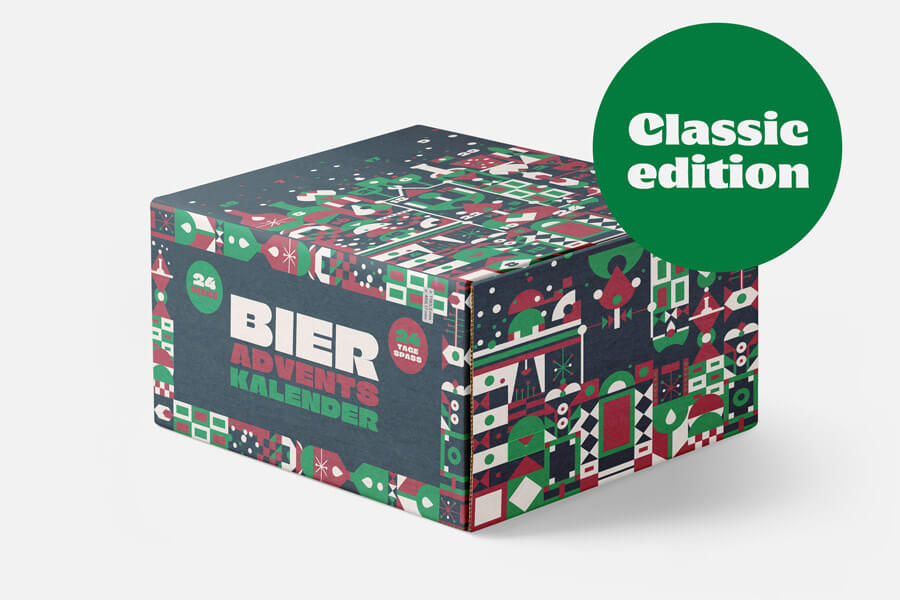 Craft Beer Adventskalender - Classic Edition Flasche 2025