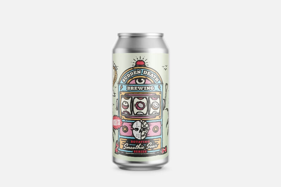 Aluminiumdose, Bierdose, Schnittig, Etikett, Sorte, Aluminiumdose, Bierdose, Smoothie-Sour, Rotations-Design, Label-Art, Dosen, Getränkebier, Rotierend, Smoothie-Sour, Kunstedition, dosen, etwas, cola, Dosen, Etikett, Bier, Brauen, Sour, Smoothie, Serie