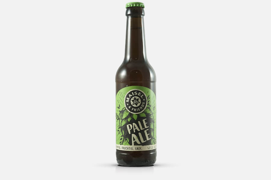 Bierflasche Maisel & Friends Pale Ale 0,33l