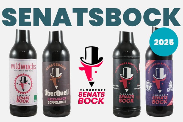 Hamburger Senatsbock 2025 - 4er Paket