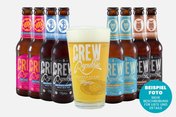 Crew Republic Paket inkl. Glas