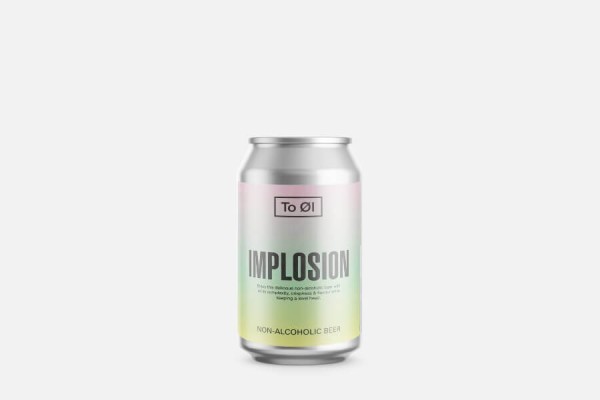 To Øl Implosion alkoholfreies IPA