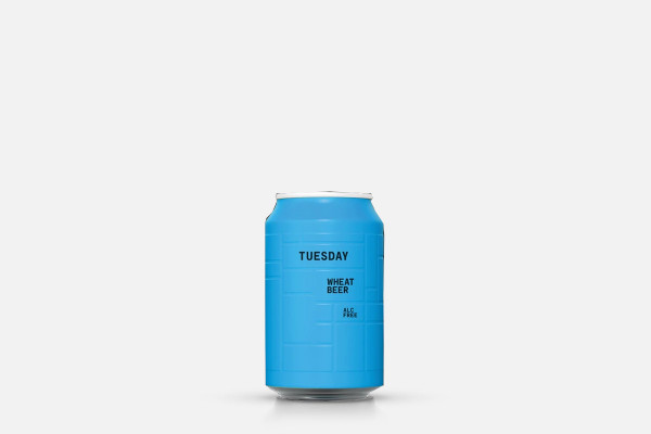 And Union Tuesday non-alcoholic Wheat Beer Can
