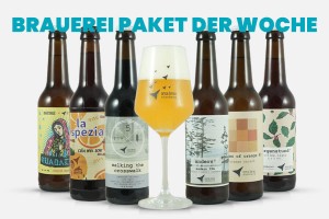 Brauerei Paket der Woche + Glas - Orca Brau