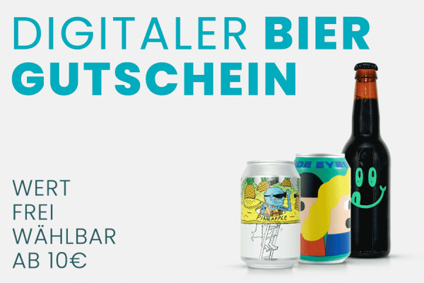 Bier Gutschein (Wert frei wählbar ab 10€)