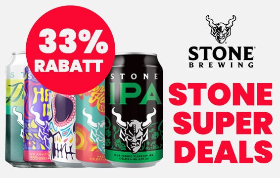 Stone Brewing Discount 33%