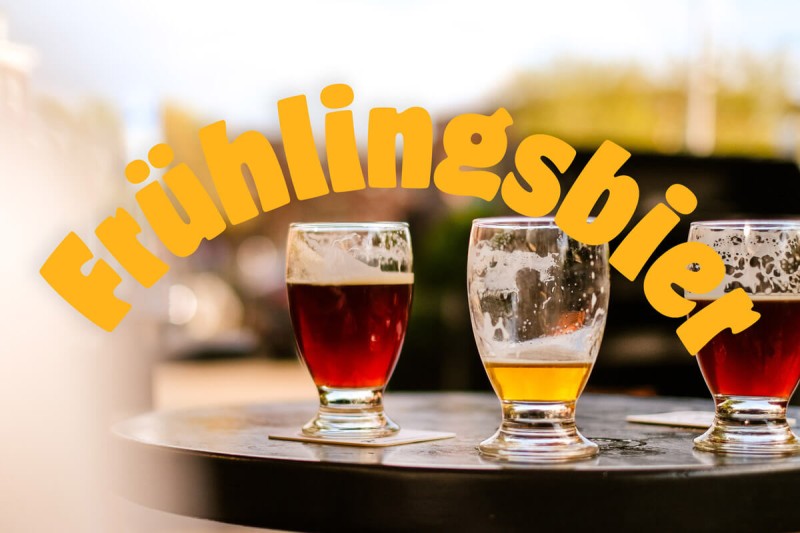 Frühlingsbier - endlich wieder Sonne und Bier draußen trinken