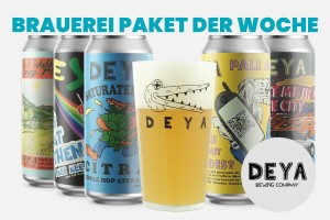 Brauerei der Woche Paket Deya Brewing inkl. Glas