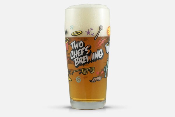 Two Chegs Brewing Bierglas