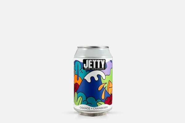 Jetty Hard Kombucha Orange x Cranberry