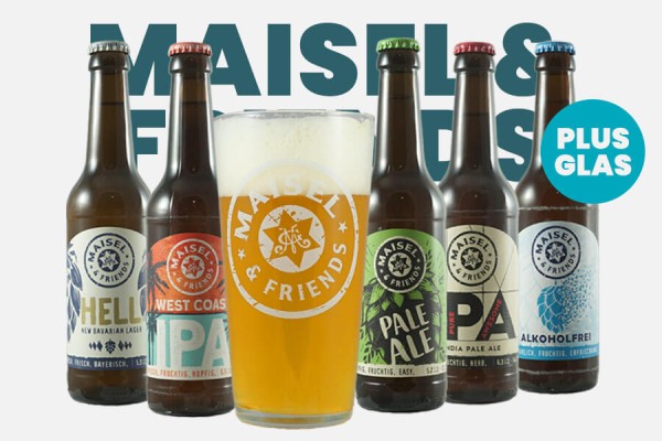 Maisel & Friend Craft Beer Paket mit Bierglas