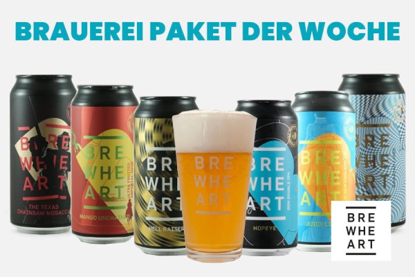 Brauerei Paket der Woche - BrewHeart inkl. Glas