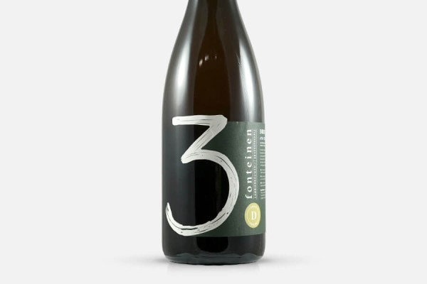 3 Fonteinen Druif Riesling Lambik mit Weintrauben