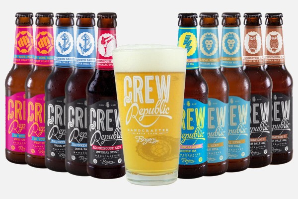 Crew Republic Craft Beer Paket + Glas