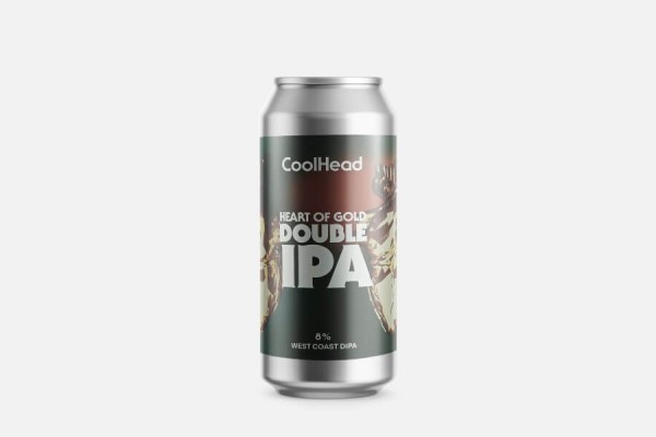 CoolHead eart Of Gold West Coast Double IPA