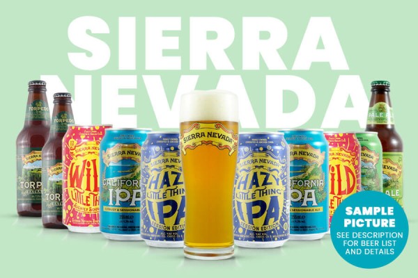 Sierra Nevada Brewing Craft Beer Paket + Glas