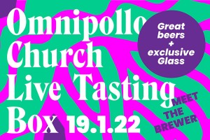 Omnipollo Church Live Tasting Bundle + exclusive Glass